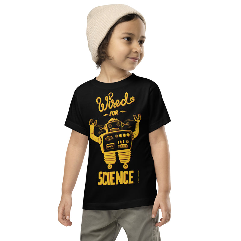 Wired for Science Toddler Tee Shirt