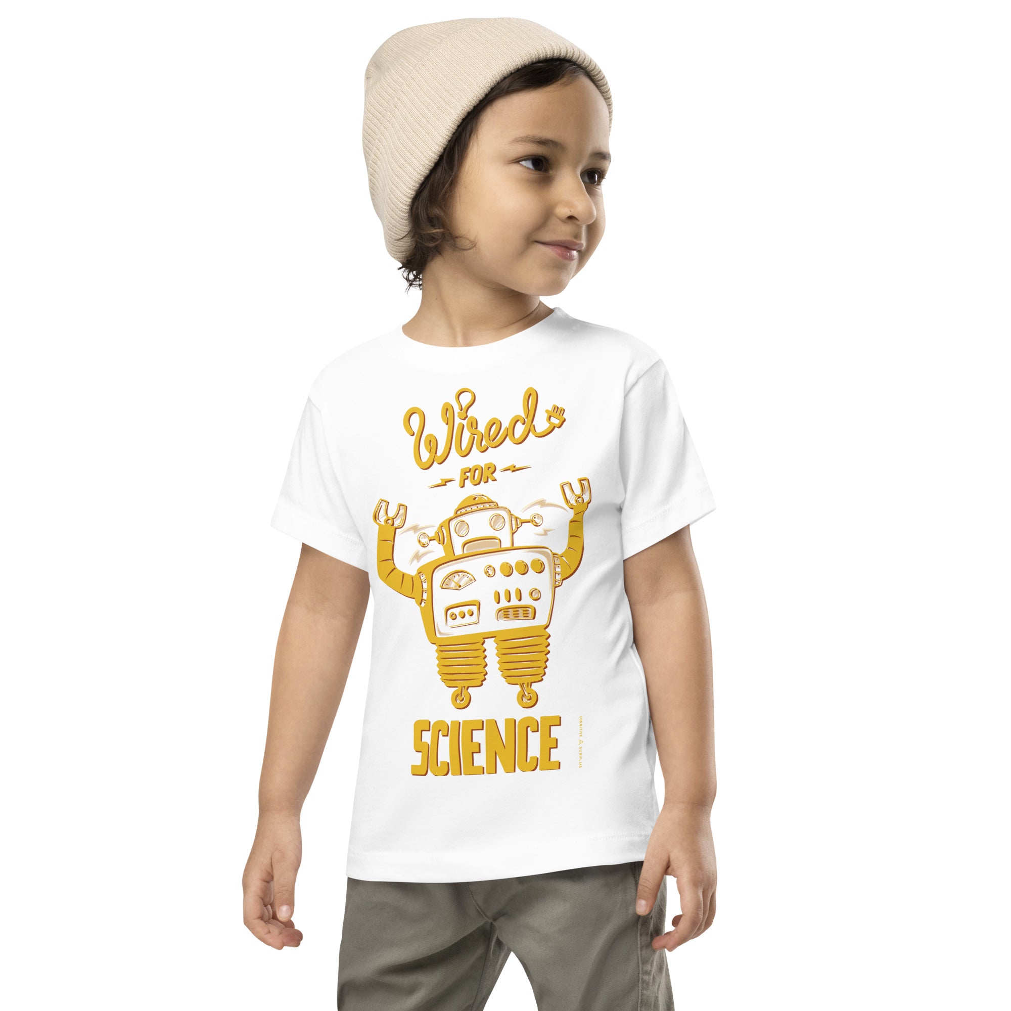 Wired for Science Toddler Tee Shirt