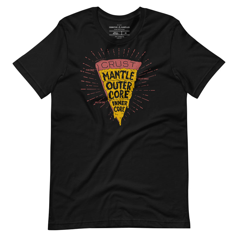 Slice of Earth Pizza Graphic Tee
