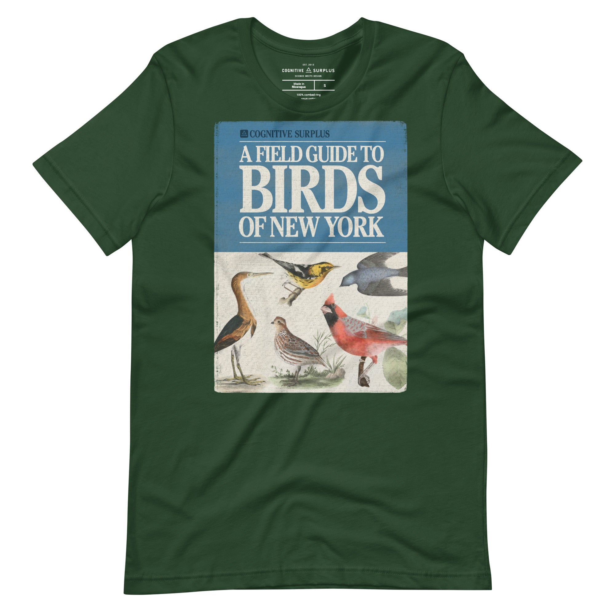 Birder Field Guide Graphic Tee