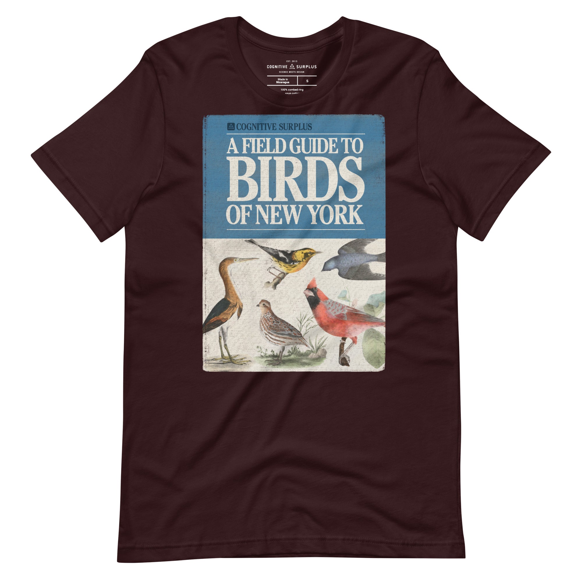 Birder Field Guide Graphic Tee