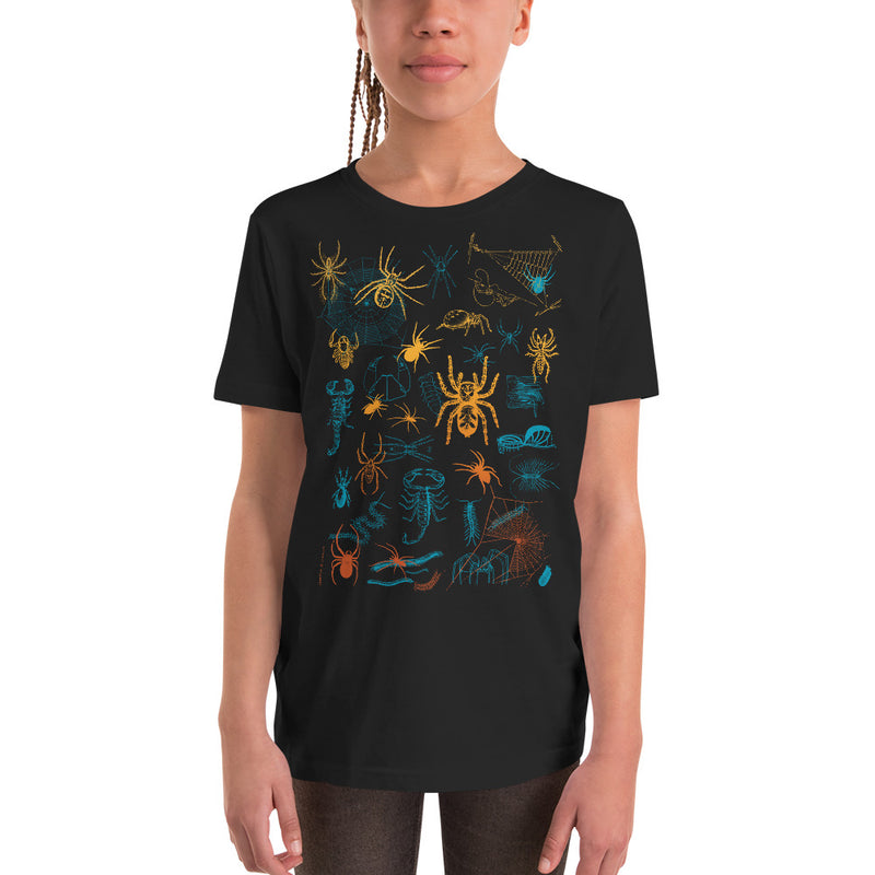 Vintage Spiders Youth Graphic Tee