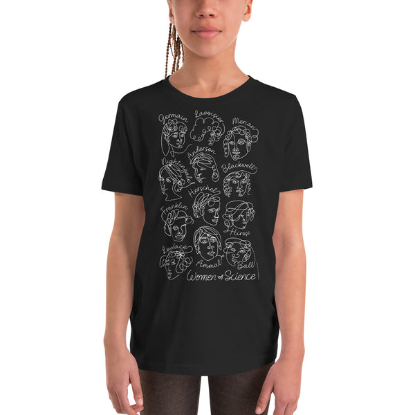 Women of Science Youth Graphic Tee