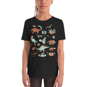 Retro Paleontology Youth Graphic Tee