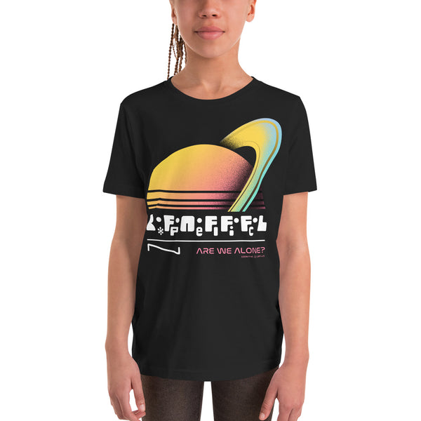 Are We Alone? Drake Equation Youth Graphic Tee