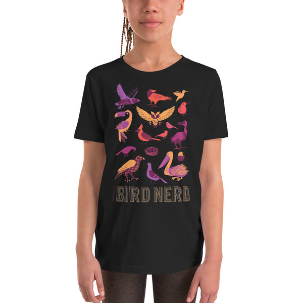 Bird Nerd Youth Graphic Tee