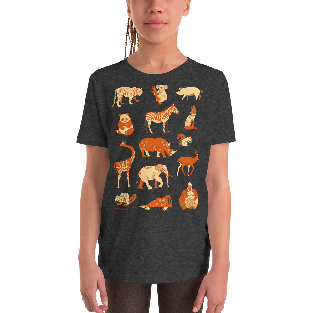 Retro Mammals Youth Graphic Tee