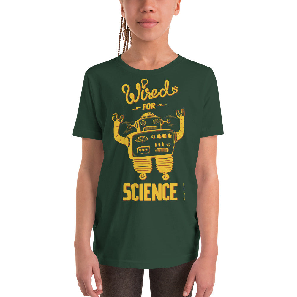 Wired for Science Youth Graphic Tee