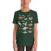 Retro Paleontology Youth Graphic Tee