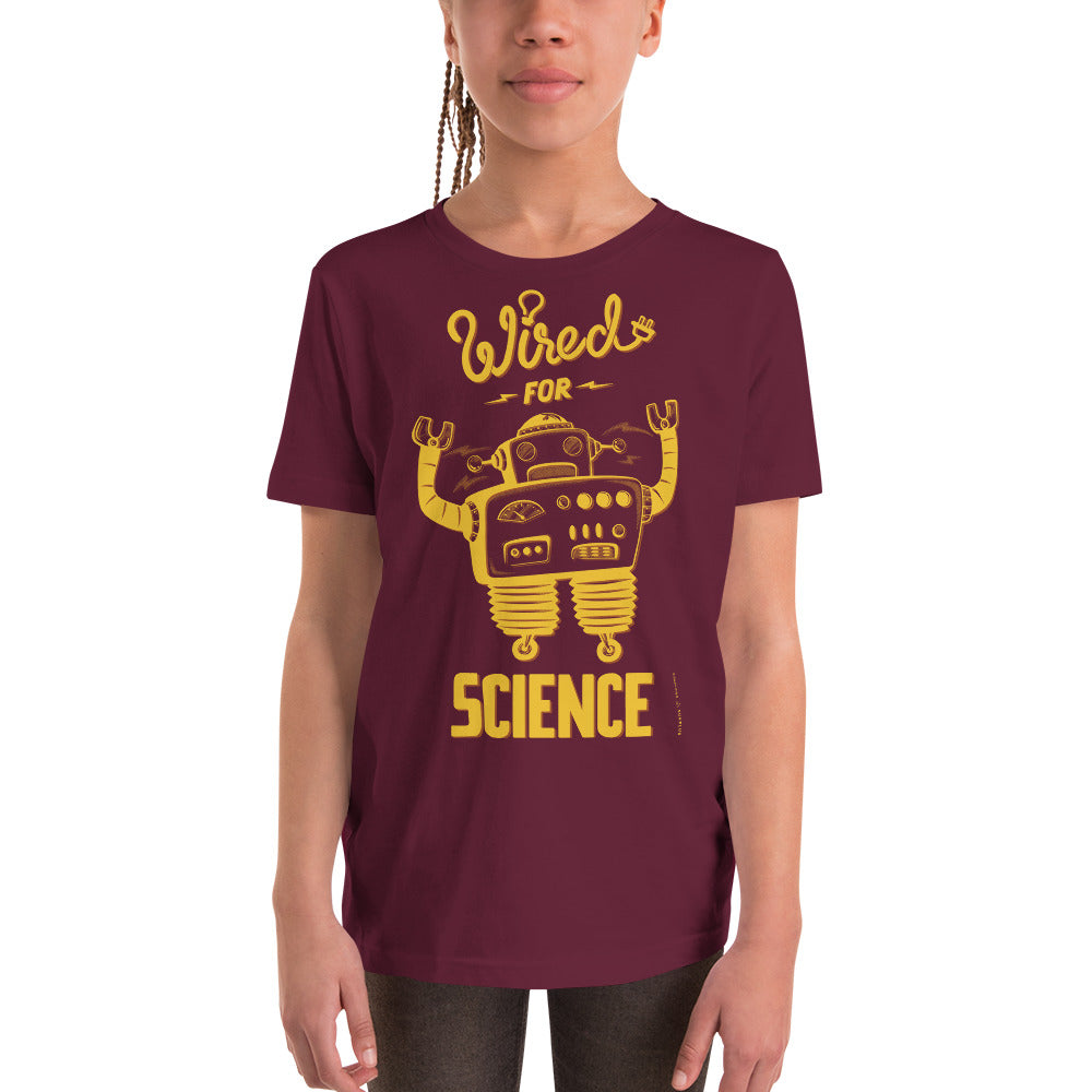 Wired for Science Youth Graphic Tee