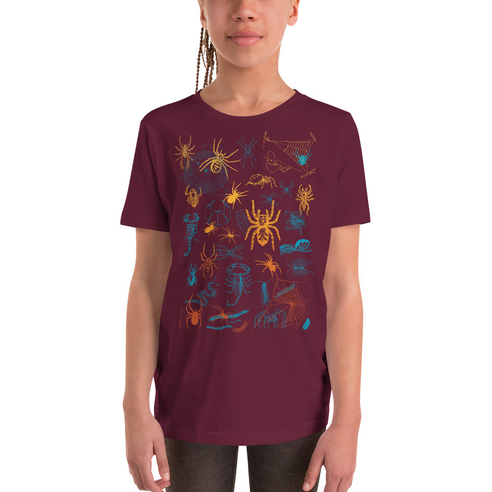 Vintage Spiders Youth Graphic Tee