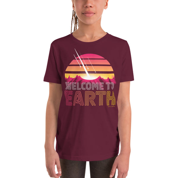 Welcome to Earth Youth Graphic Tee