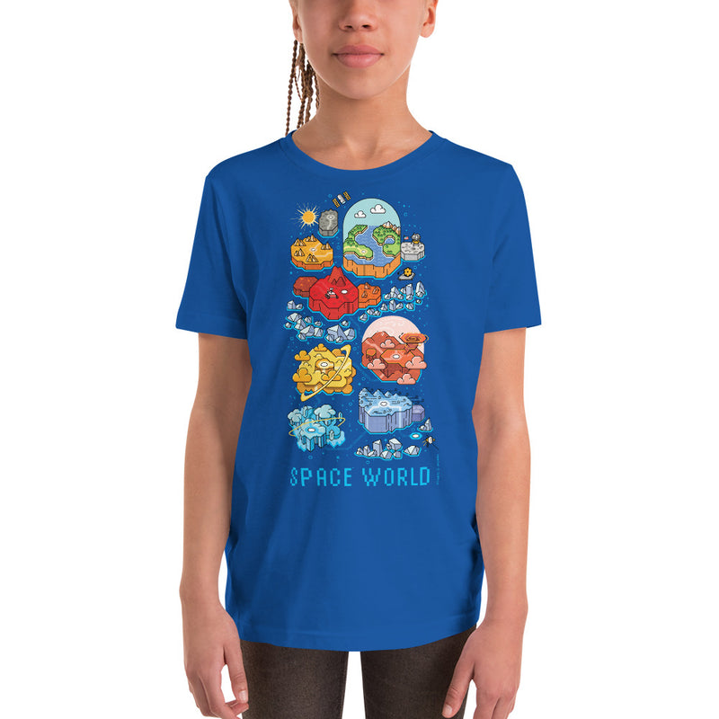 Space World Youth Graphic Tee