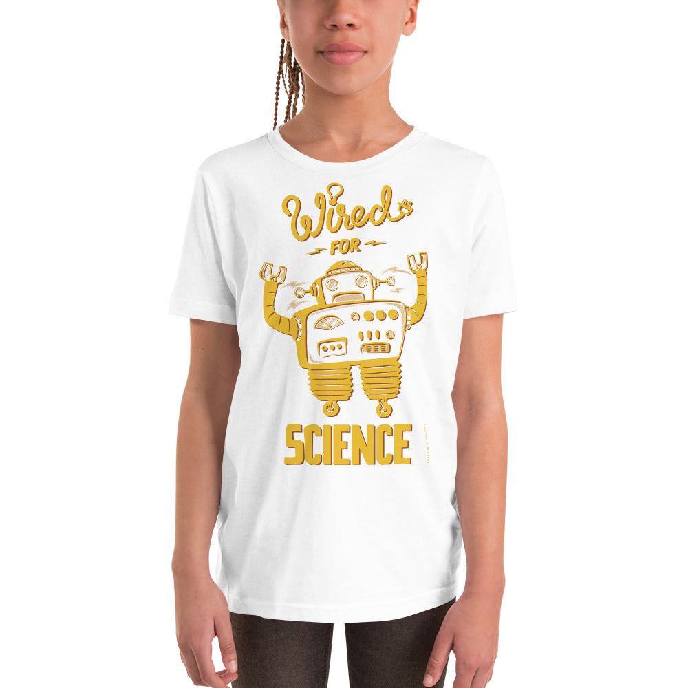 Wired for Science Youth Graphic Tee