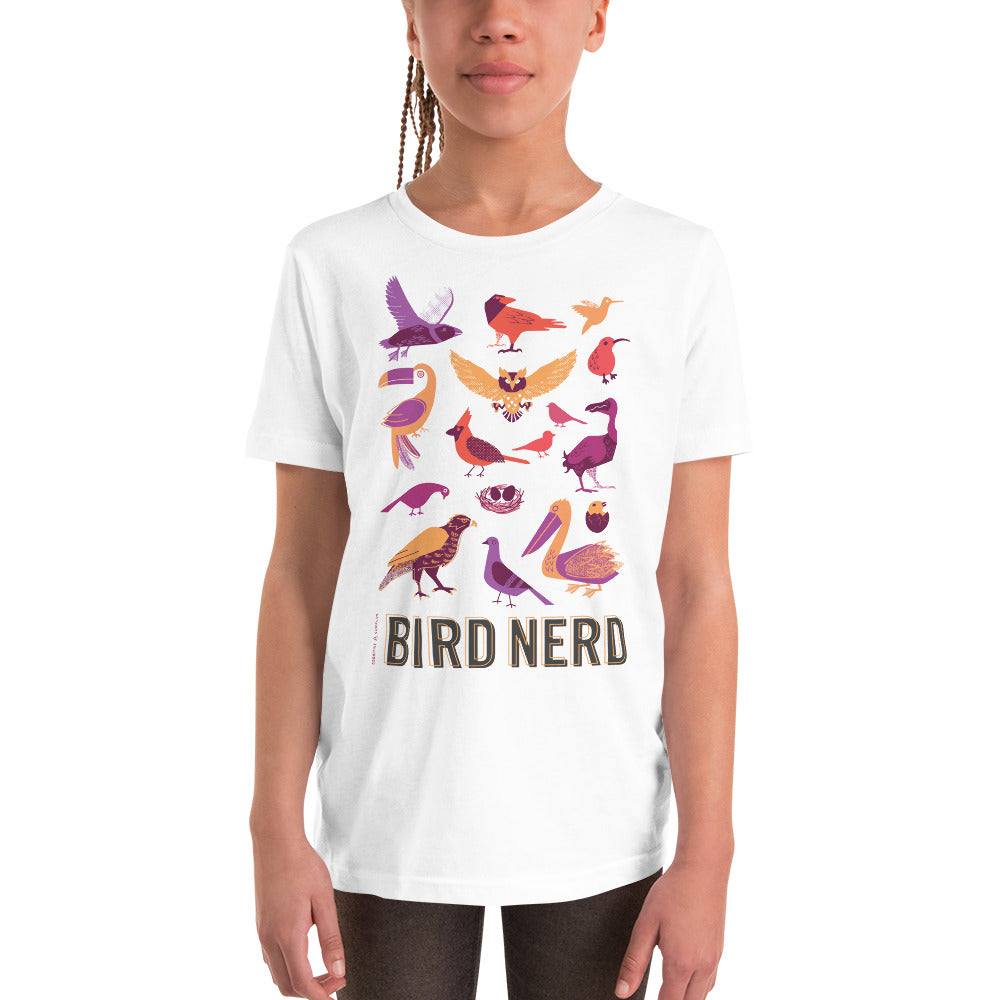 Bird Nerd Youth Graphic Tee