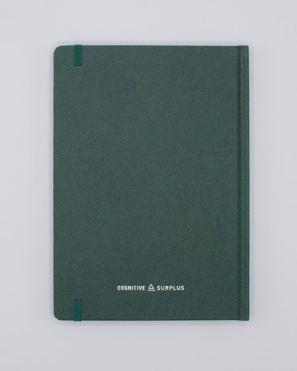 Tree A5 Hardcover - Forest Green