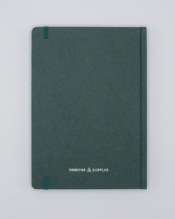 Tree A5 Hardcover - Forest Green