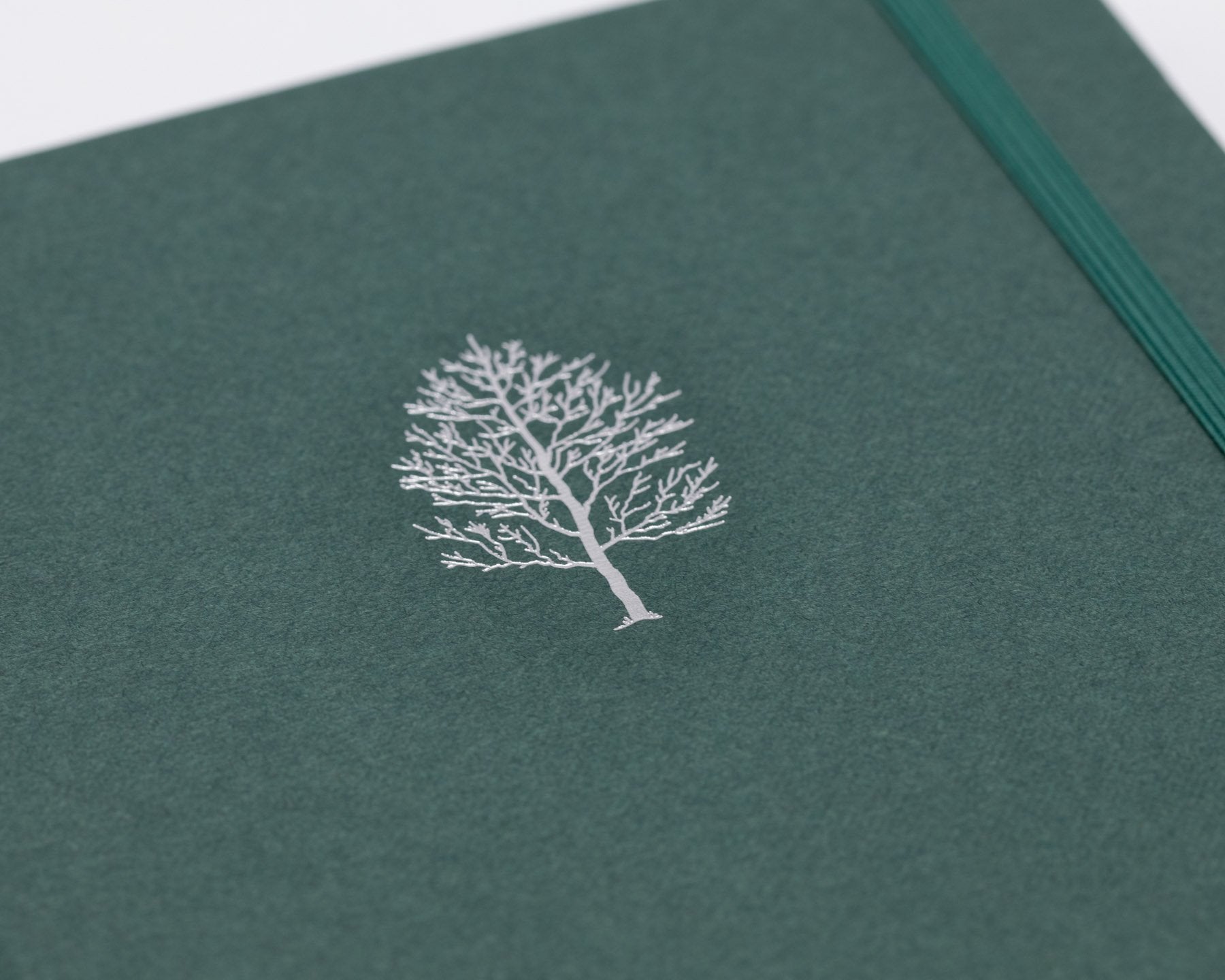 Tree A5 Hardcover - Forest Green