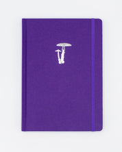 Poisonous Plants A5 Hardcover Notebook - Poison Purple