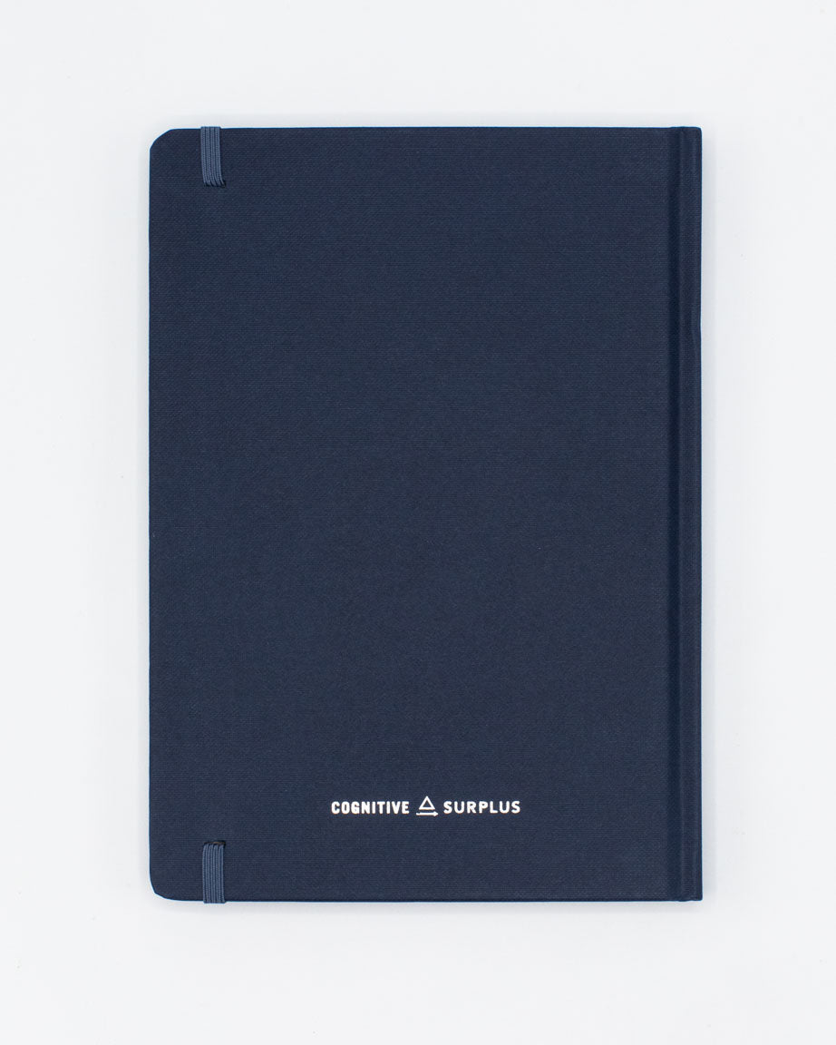 Aerospace & Rocketry A5 Hardcover Notebook - Space Blue