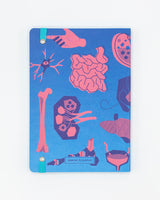 Retro Anatomy A5 Softcover Notebook