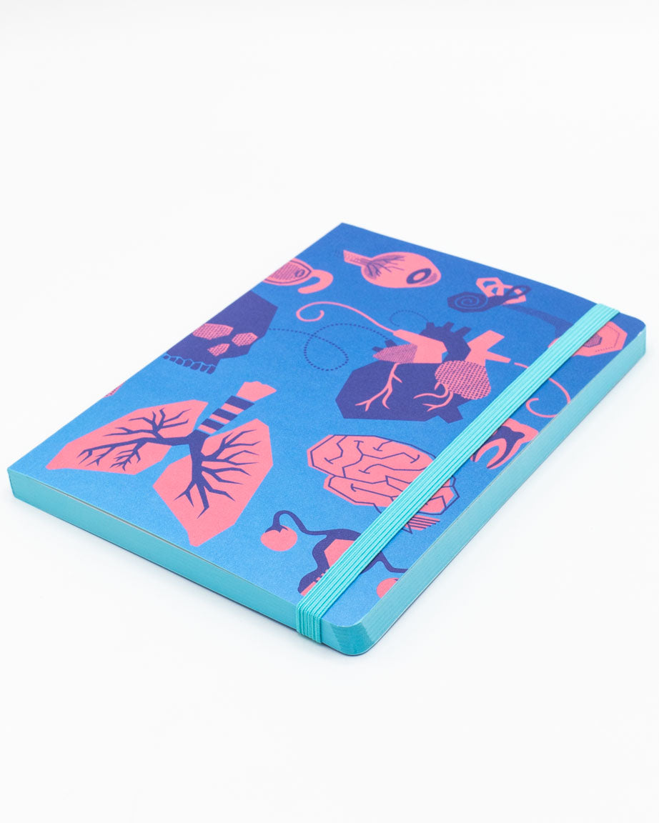 Retro Anatomy A5 Softcover Notebook