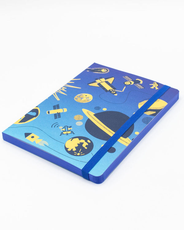 Retro Space A5 Softcover Notebook