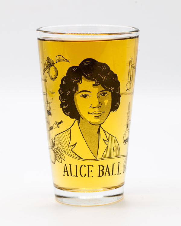 Alice Ball pint glass by Cognitive Surplus, beer pint glass