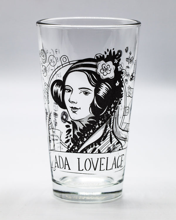 Ada Lovelace pint glass by Cognitive Surplus