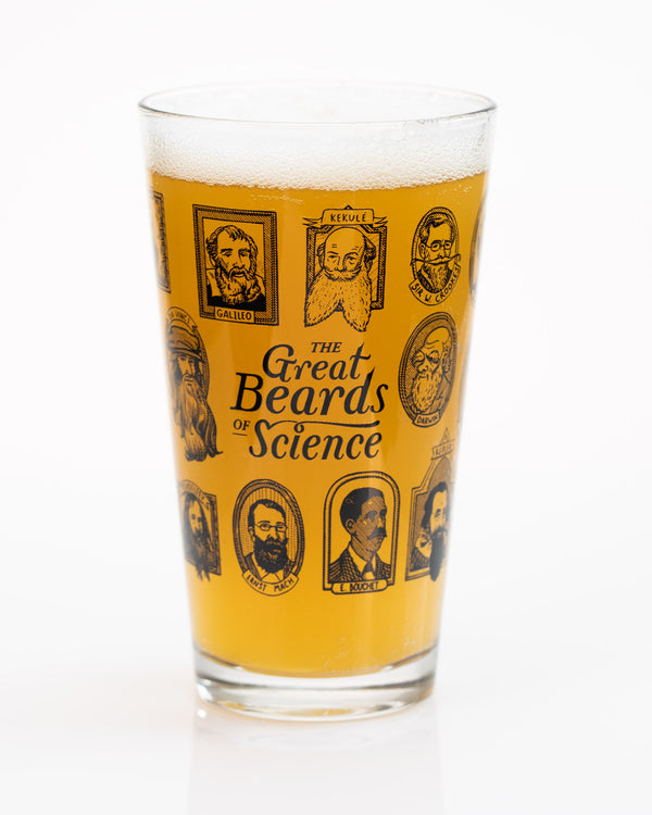 Beards of Science Pint Glass
