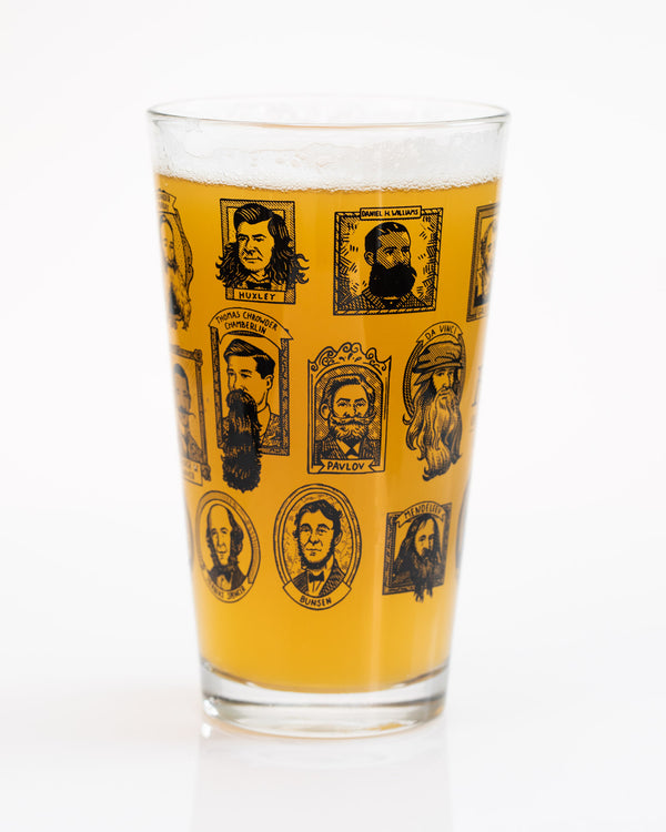 Beards of Science Pint Glass