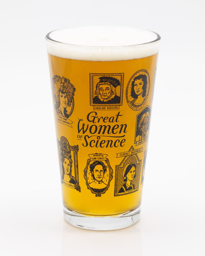 Great Women of Science Pint Glass