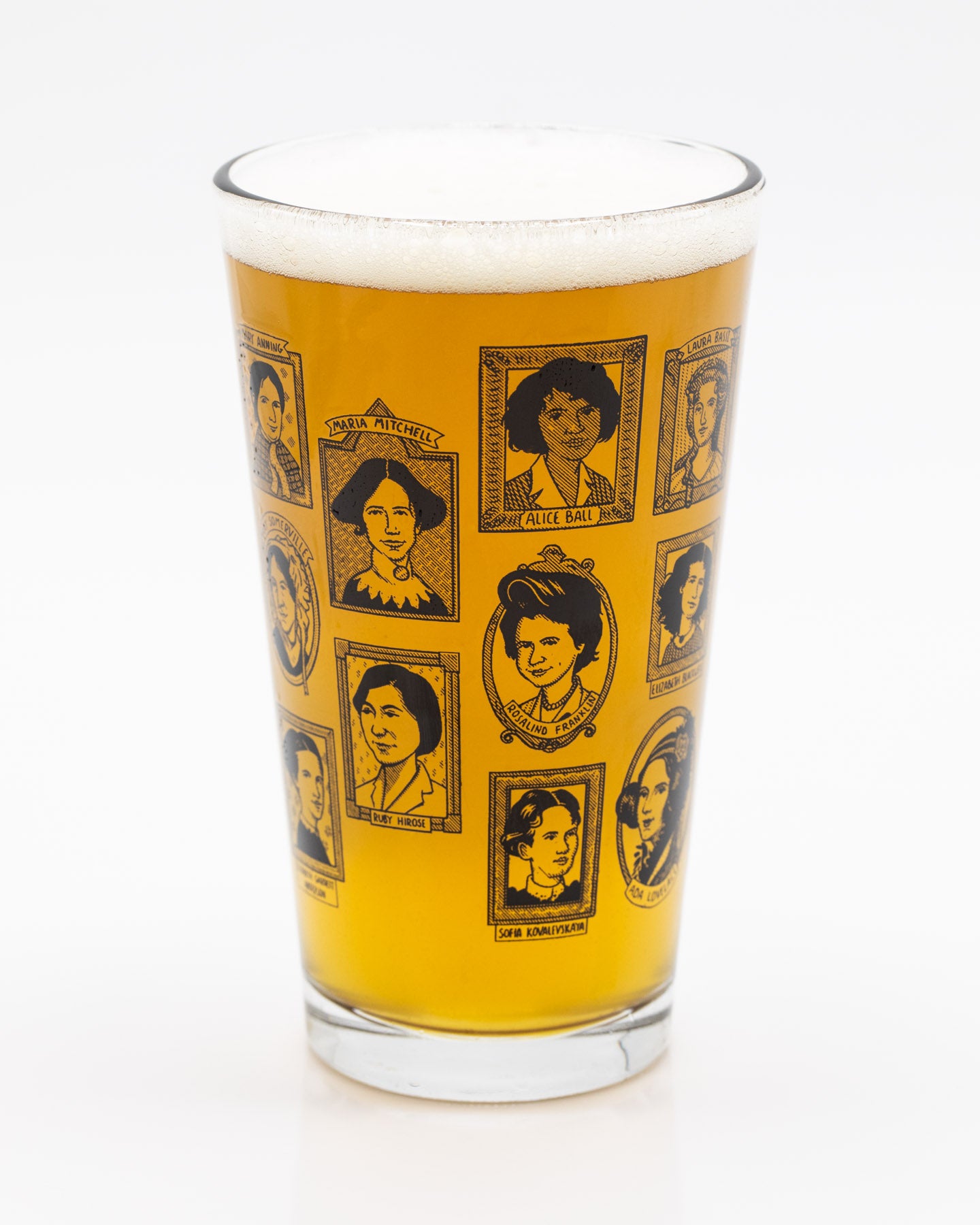 Great Women of Science Pint Glass