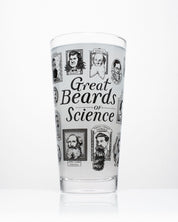 Great Beards of Science Beer Glass