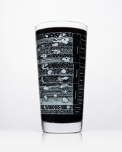 Stratigraphy Core Sample Beer Glass