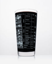 Stratigraphy Core Sample Beer Glass