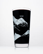 Mountain Peaks of the World Beer Glass