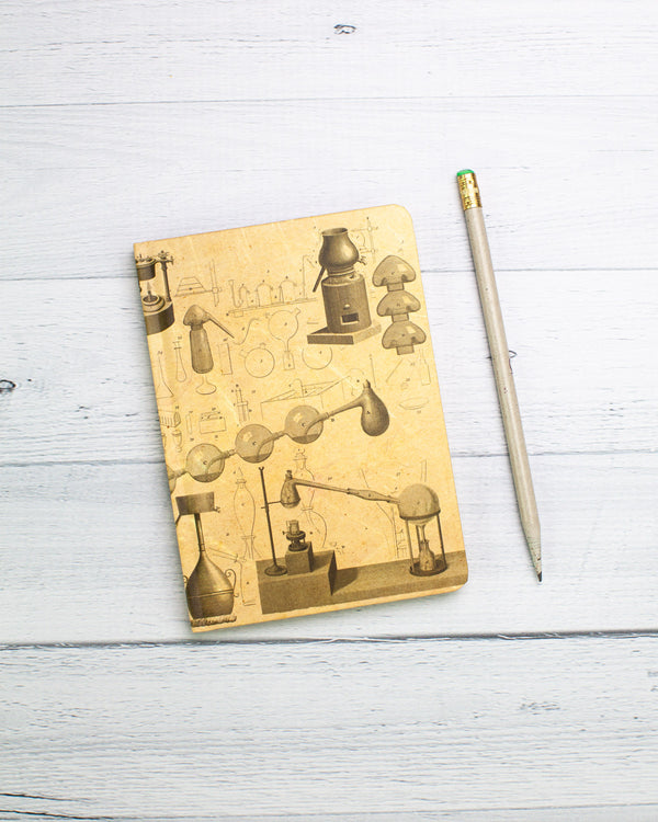 Chemistry mini hardcover recycled notebook by cognitive surplus