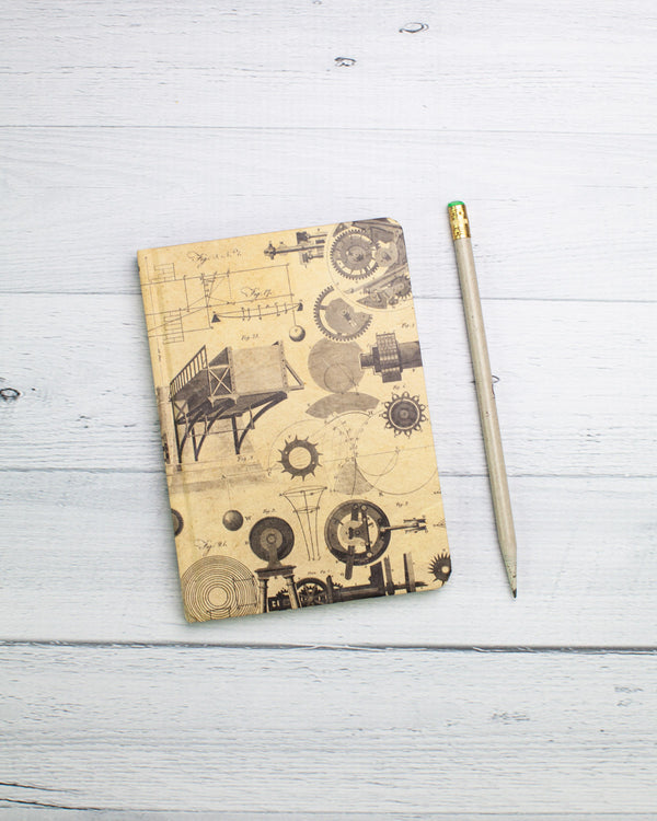 Engineering mini hardcover recycled notebook by cognitive surplus