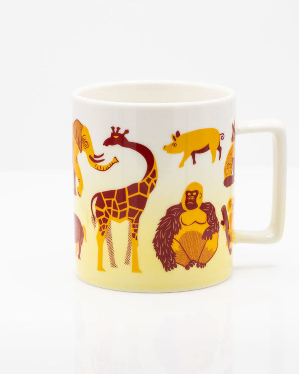Retro Mammals 11 oz Ceramic Mug