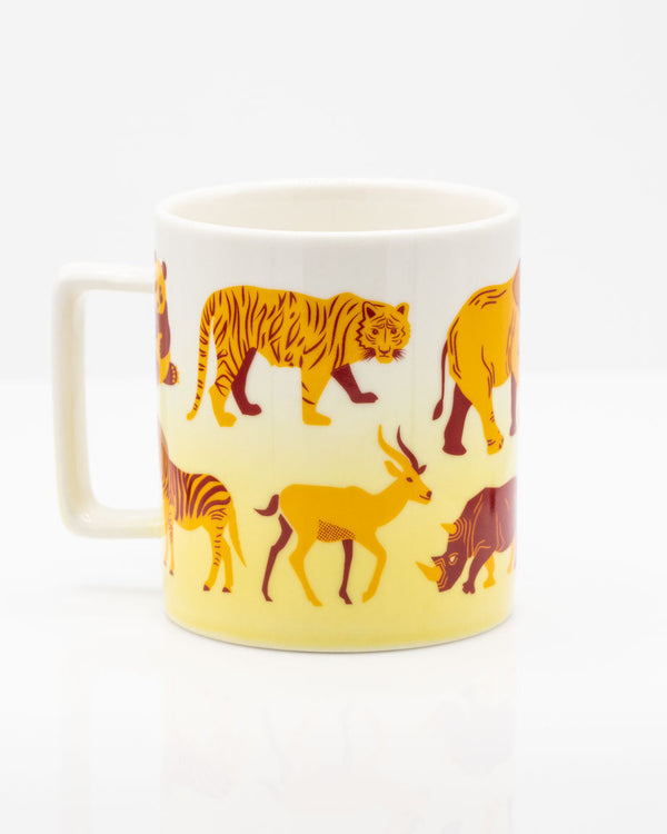 Retro Mammals 11 oz Ceramic Mug