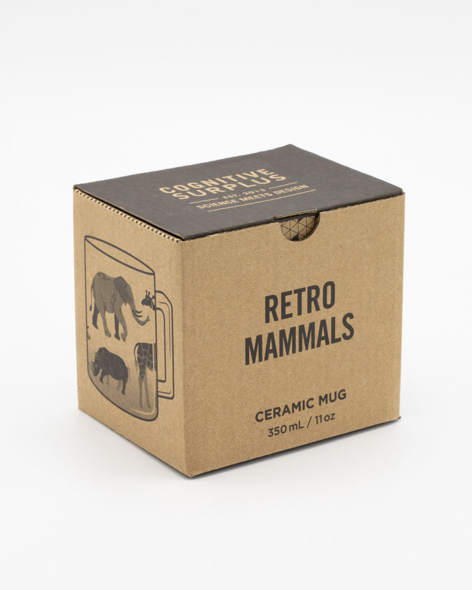 Retro Mammals 11 oz Ceramic Mug