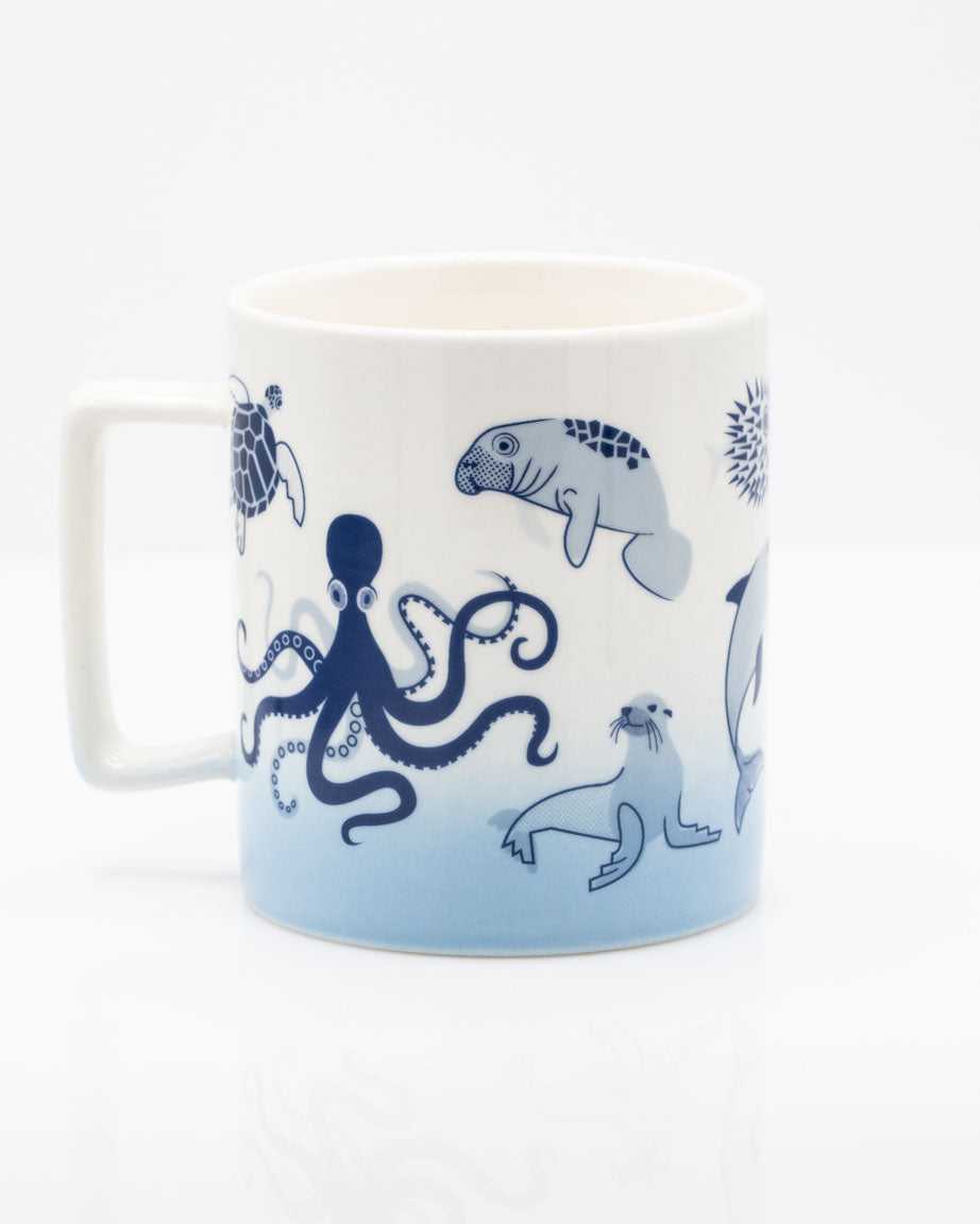 Retro Marine 11 oz Ceramic Mug