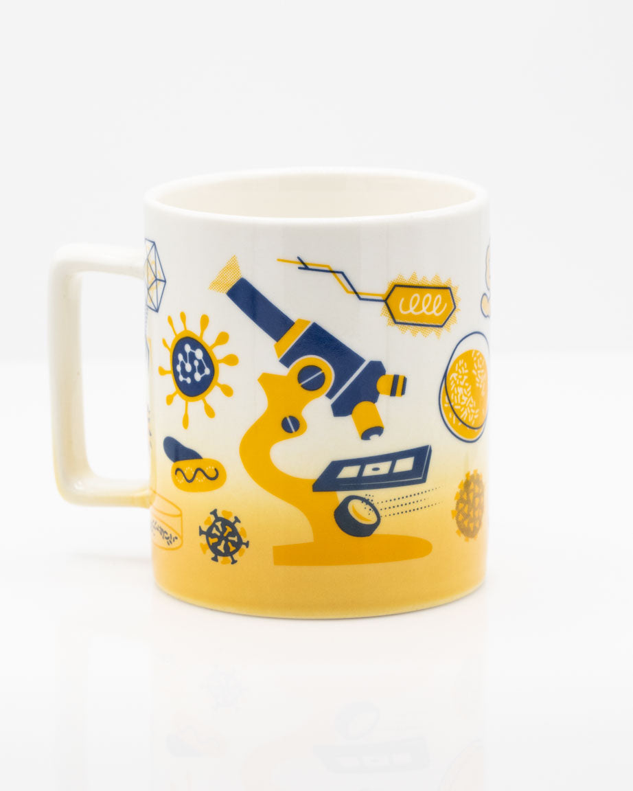 Retro Microbiology 11 oz Ceramic Mug