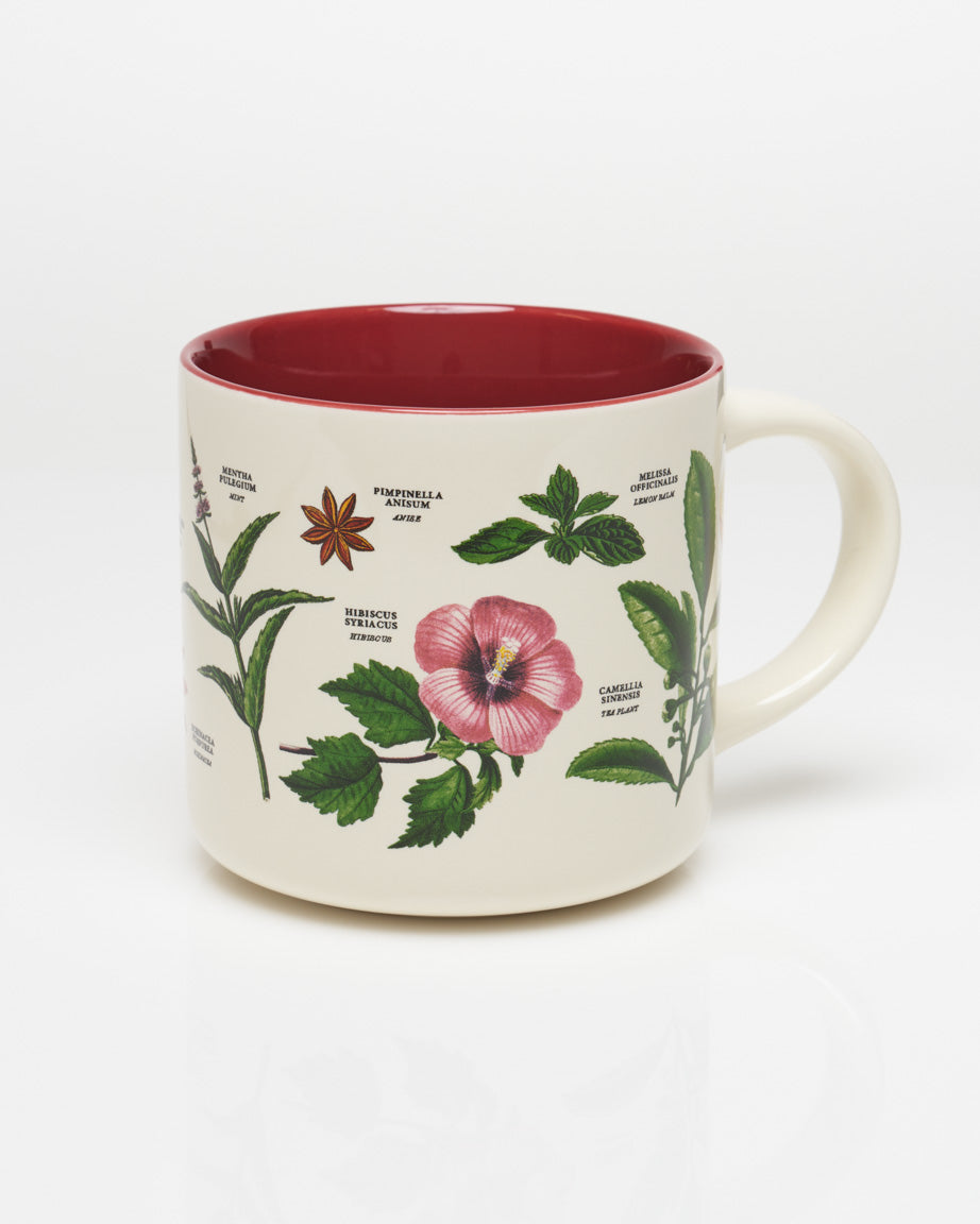 The Botany of Tea Mug 15 oz Ceramic Mug