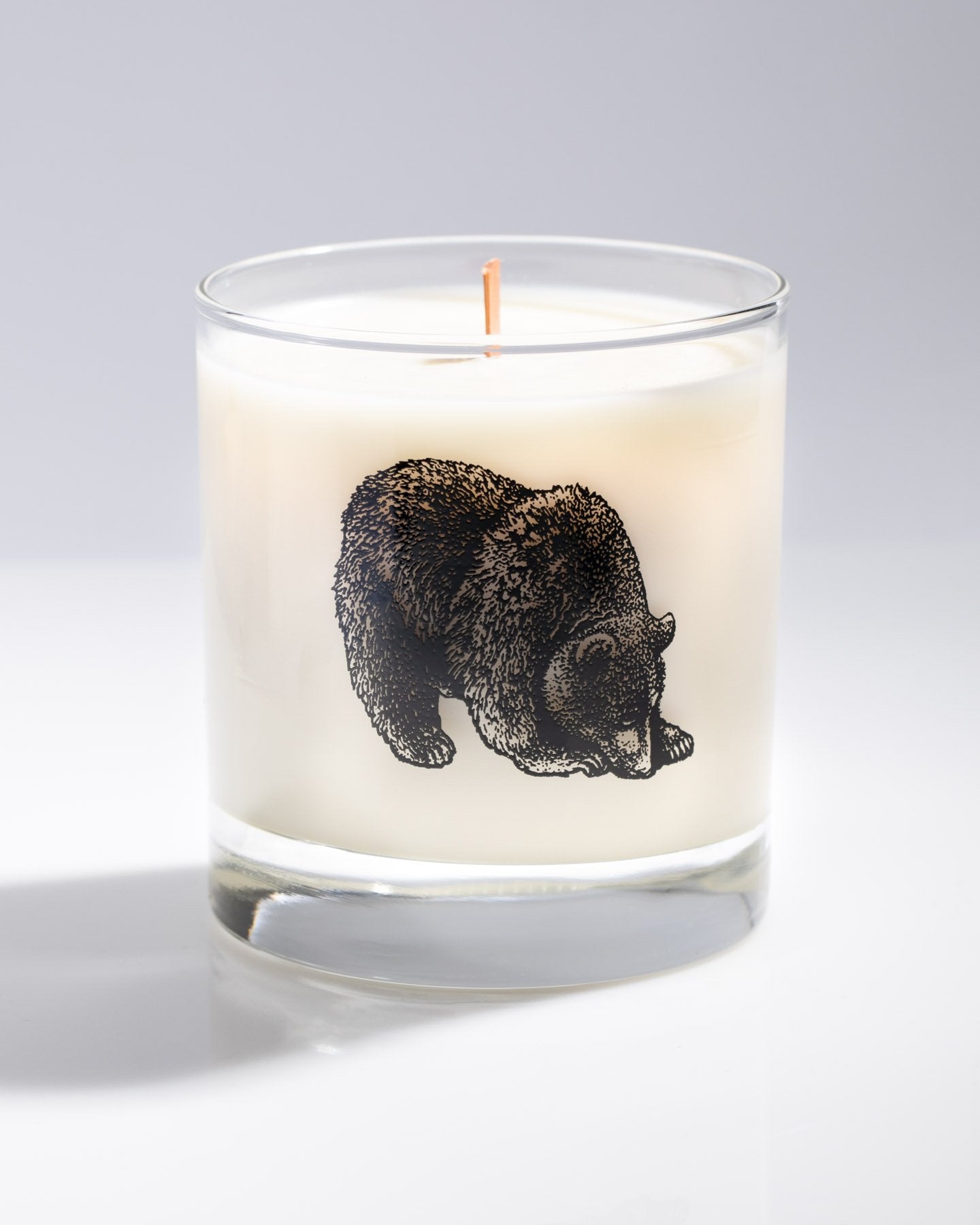 Grizzly Bear Cocktail Candle