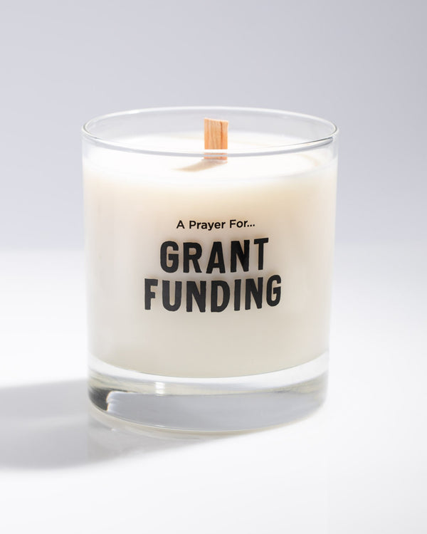A Prayer for Grant Funding Cocktail Candle