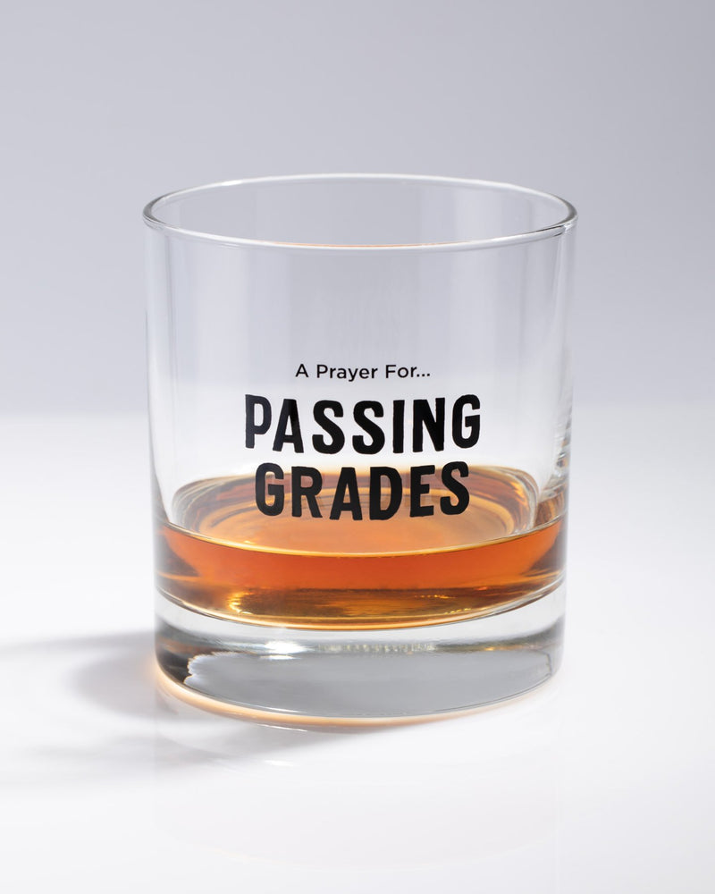 A Prayer for Passing Grades Cocktail Candle