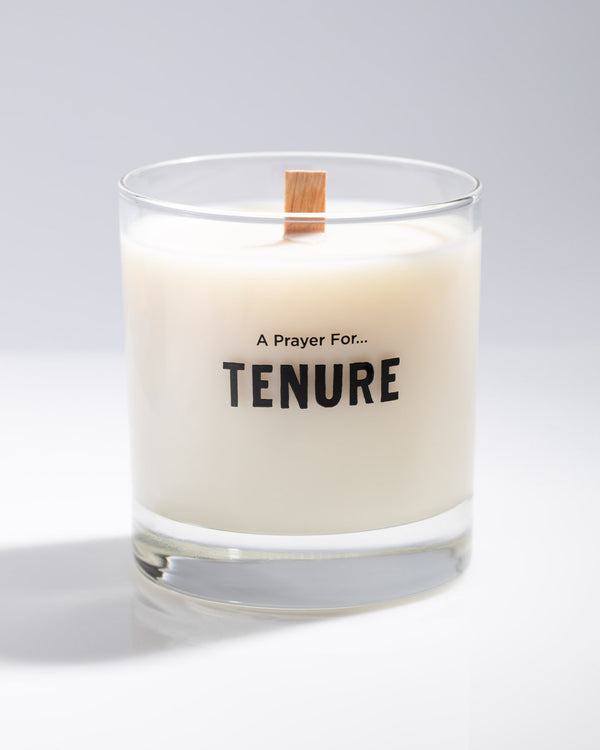 A Prayer For Tenure Cocktail Candle
