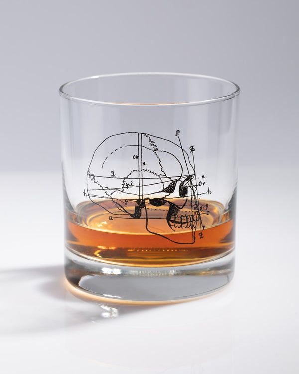 Human Skull Cocktail Candle